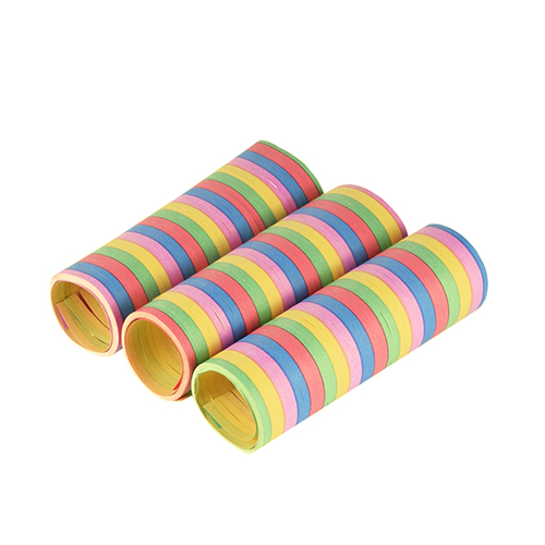 2925 Luftschlangen 4 m "Stripes" flammhemmend