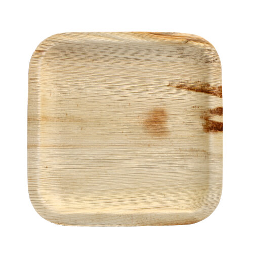 25 Teller, Palmblatt "pure" eckig 20 cm x 20 cm x 2 cm 2800 Teller, Palmblatt "pure" eckig 20 cm x 20 cm x 2 cm