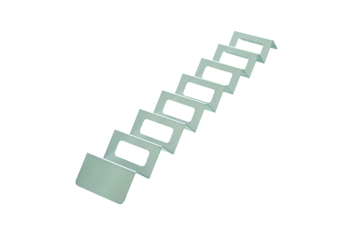 Snack-Verkaufsständer Edelstahl 560 x 85 x 35 mm