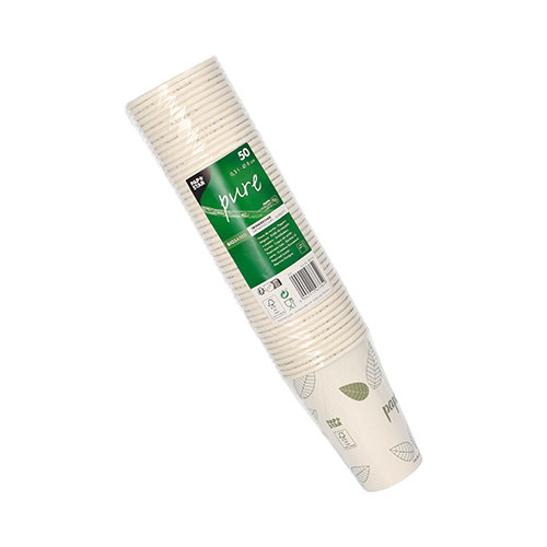 18000 Trinkbecher, Pappe "pure" 0,3 l Ø 8 cm · 11,7 cm "ZERO"