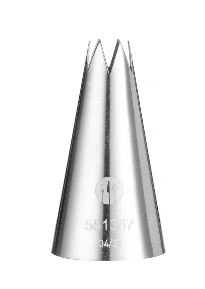 Spritztüllen - gezahnt, ø6-8-10-12-14