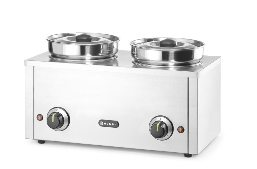 Thermosystem, doppelt, HENDI, 8L, 220-240V/400W, 506x312x(H)298mm Thermosystem, doppelt, HENDI, 8L, 220-240V/400W, 506x312x(H)298mm