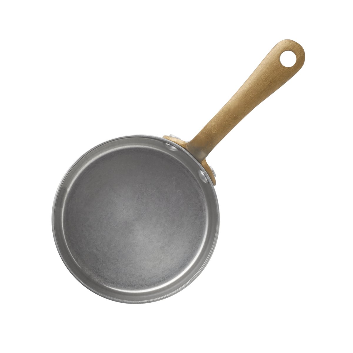 Serviertopf STEEL & STYLE, mit Messinggriff, 280 ml, Ø 9 cm, vintage, Messing, PVD, Chromnickelstahl