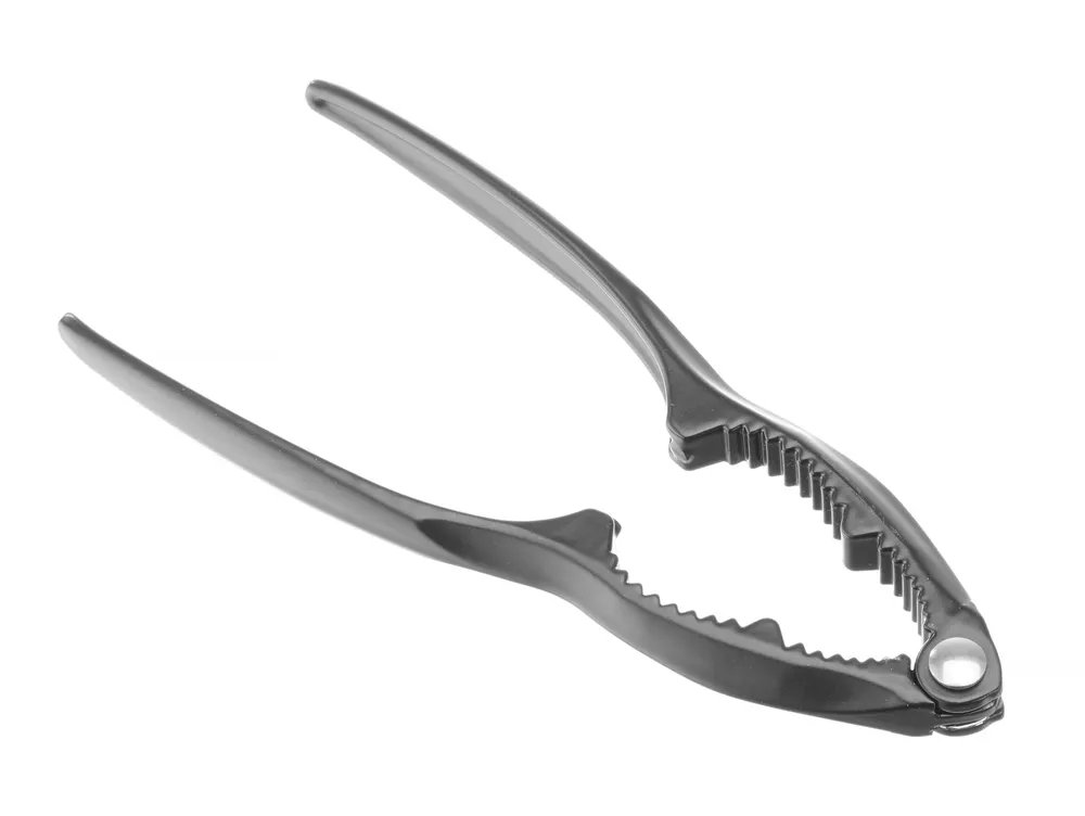 Nuss- und Meeresfrüchte-Knacker, mattschwarz, Schwarz, 155x35mm Nuss- und Meeresfrüchte-Knacker, mattschwarz, Schwarz, 155x35mm