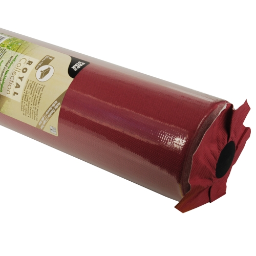 48 Tischdecke, Tissue "ROYAL Collection" 25 m x 1,18 m bordeaux