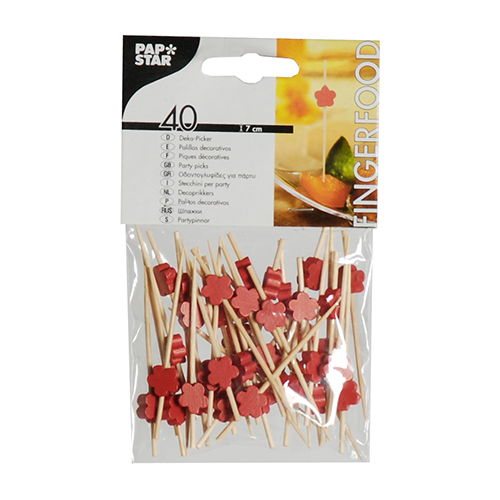 108000 Fingerfood - Picker 7 cm "Flower"