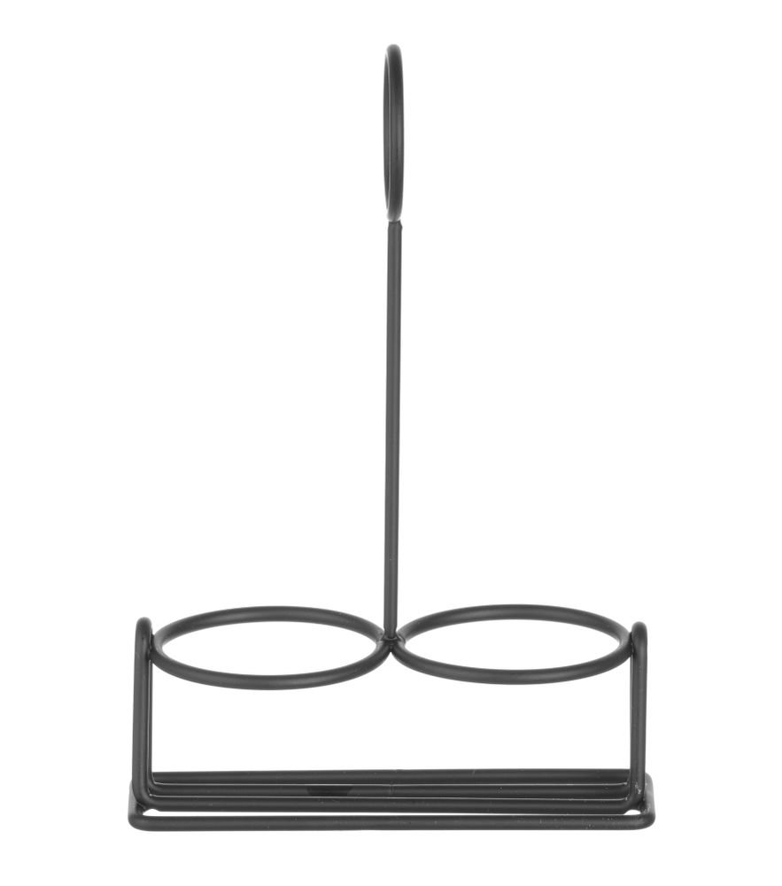 Gewürzständer, schwarz, HENDI, 135x65x(H)200mm