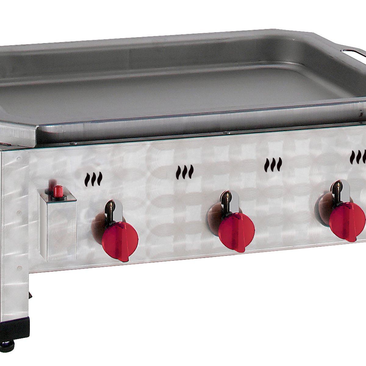 Gas-Kombi-Tischbräter 3 3 Brenner