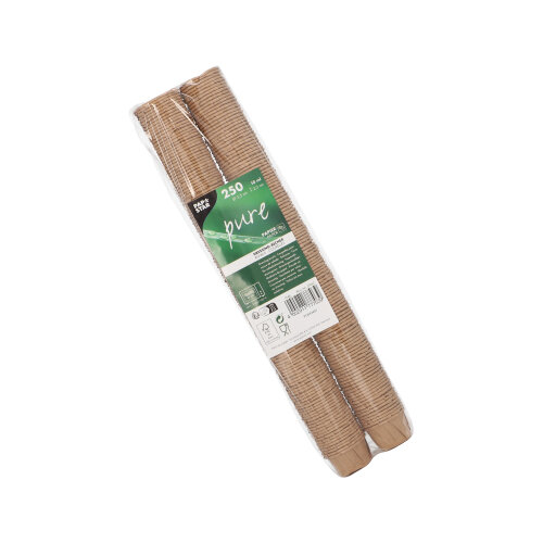 180000 Dressingbecher, Papier "pure" 10 ml Ø 3,5 cm · 2,2 cm braun