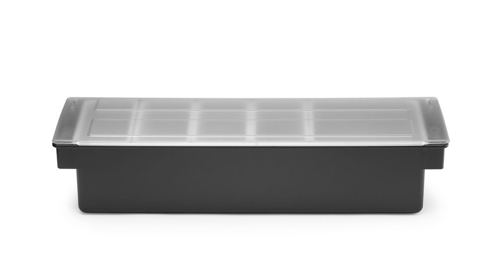 Zutatenbehälter, BarUp, Schwarz, 480x150x(H)100mm