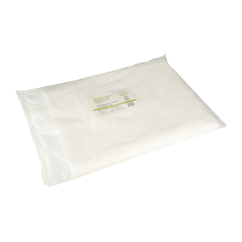 32000 "Medi-Inn®" Schürzen, PE 75 cm x 125 cm weiss PLUS, gehämmert