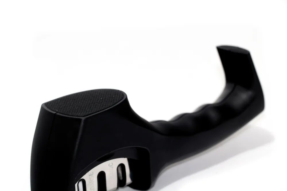 Messerschärfer, Schwarz, 200x46x(H)75mm