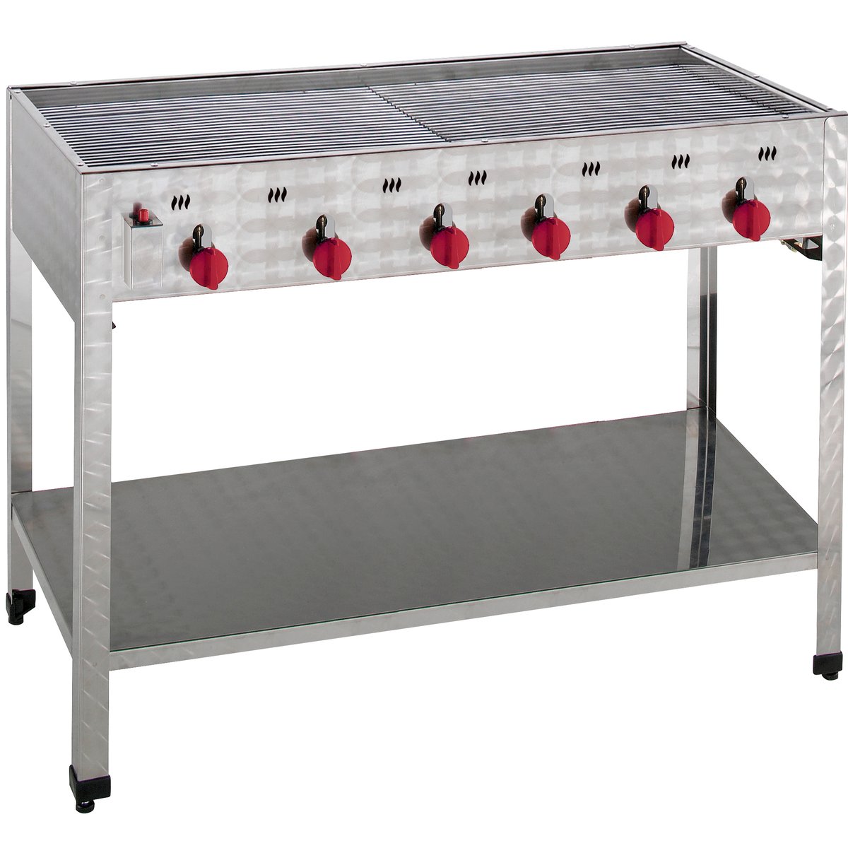 Gas-Kombi-Standbräter 6 6 Brenner