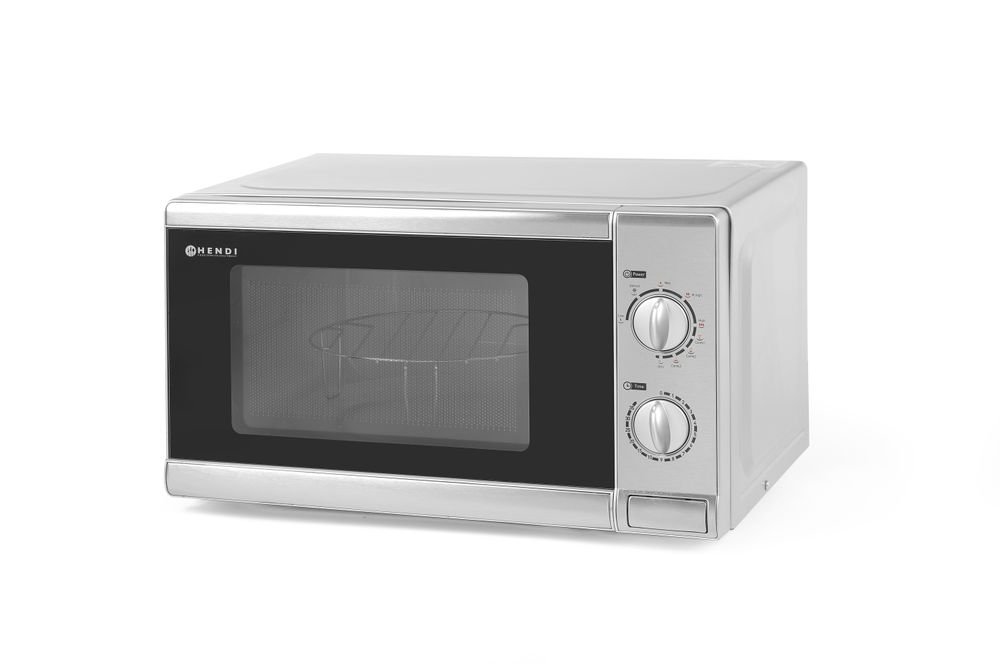 Mikrowelle mit Grillfunktion, HENDI, 20L, 230V/1050W, 435x360x(H)251mm