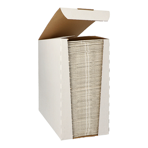 9600 Servietten "ROYAL Collection" 1/6-Falz 48 cm x 33 cm sand "Kitchen Craft"
