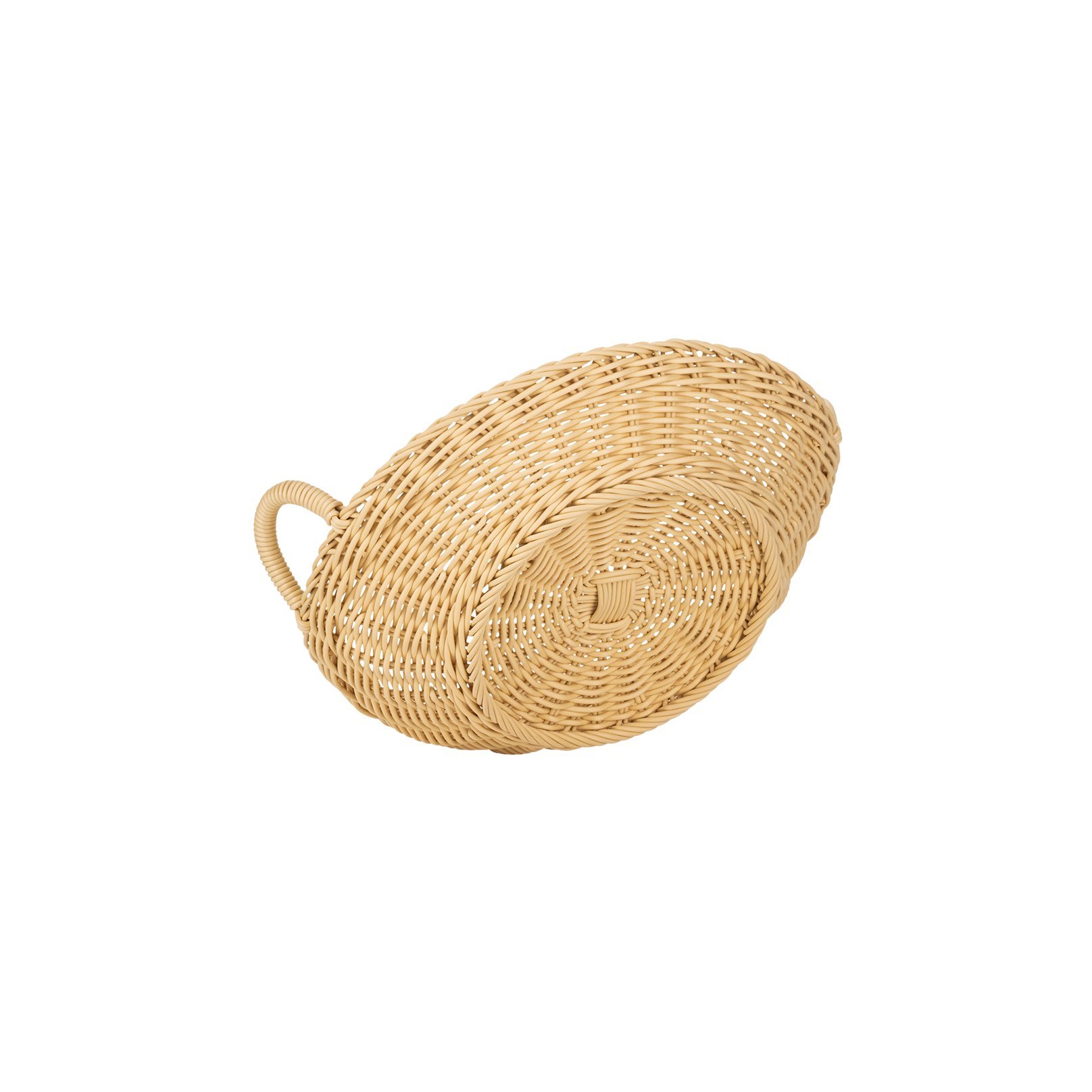 Brötchenschütte mit Griff Ø 36,5 cm hellbeige