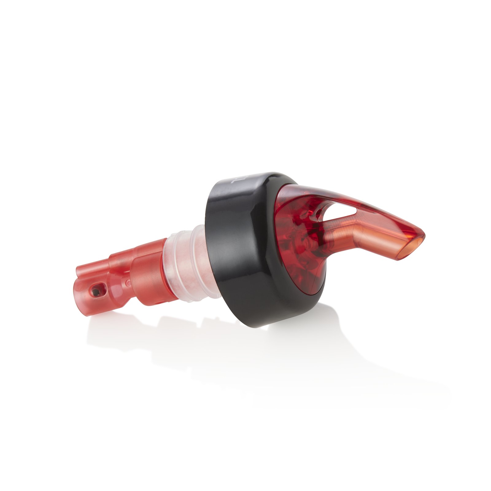 Ausgießer Set, 3,0 cl, rot, Set á 12 Stück, Kunststoff, Edelstahl Ausgießer Set, 3,0 cl, rot, Set á 12 Stück, Kunststoff, Edelstahl