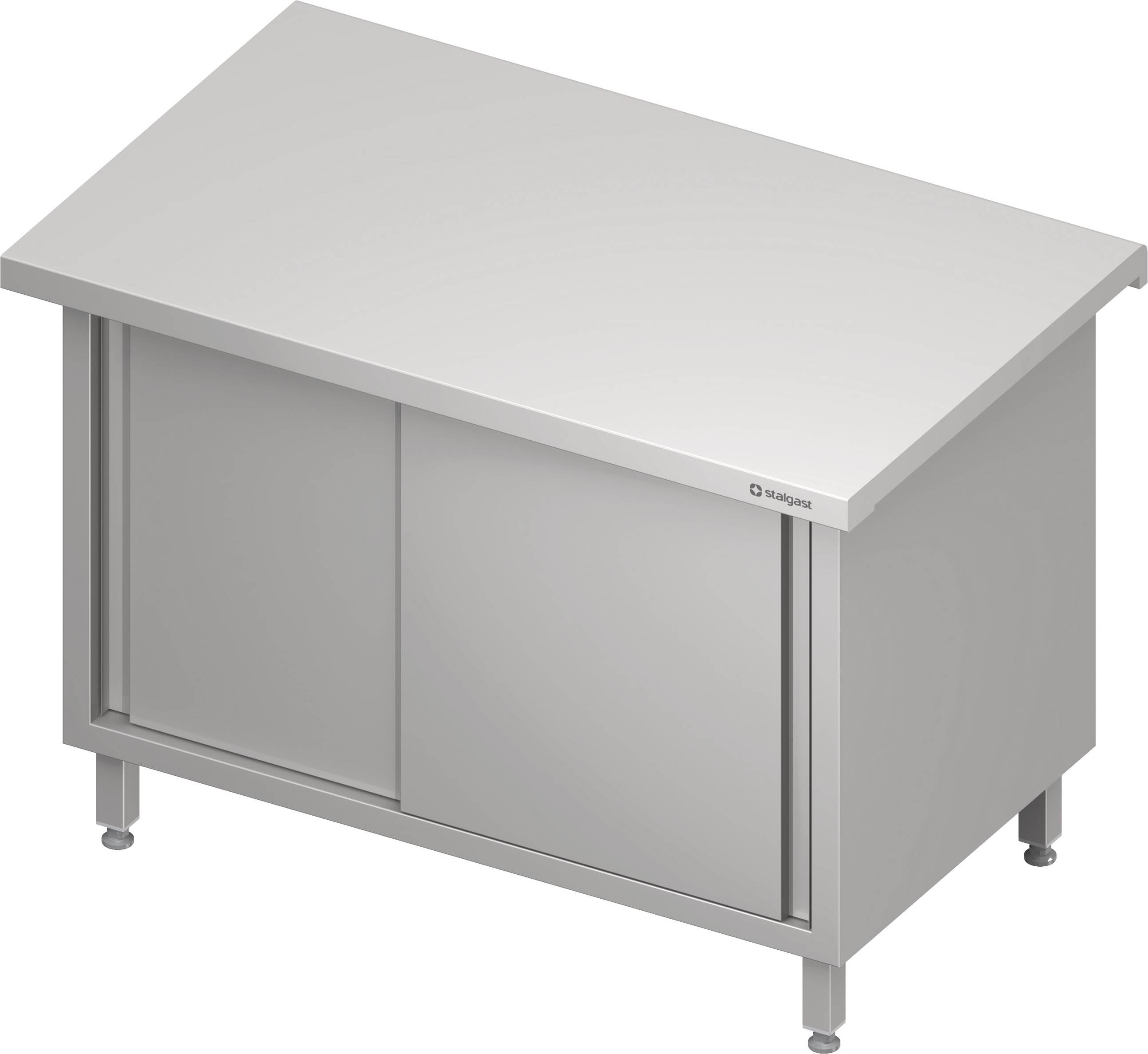 Neutralausgabe "Free Flow" mit Schiebetüren 1500x735x880 mm Granitabdeckung "Standard G1"