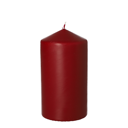 672 Stumpenkerze Ø 80 mm · 150 mm kirsche