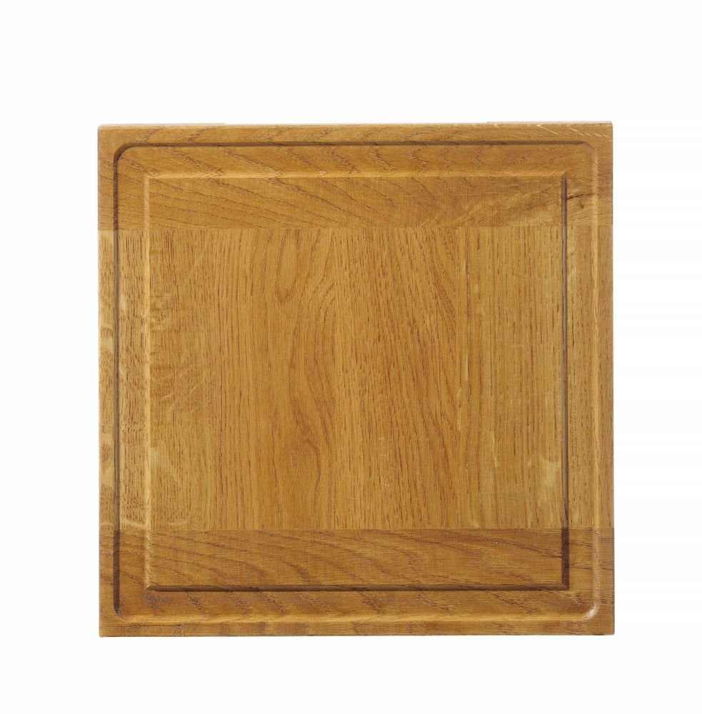 Servierbrett aus Eichenholz, HENDI, 270x270x(H)20mm Servierbrett aus Eichenholz, HENDI, 370x270x(H)20mm