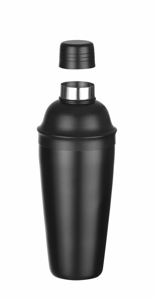 Cobbler Shaker, 3-teilig, BarUp, Schwarz, ⌀85x(H)240mm