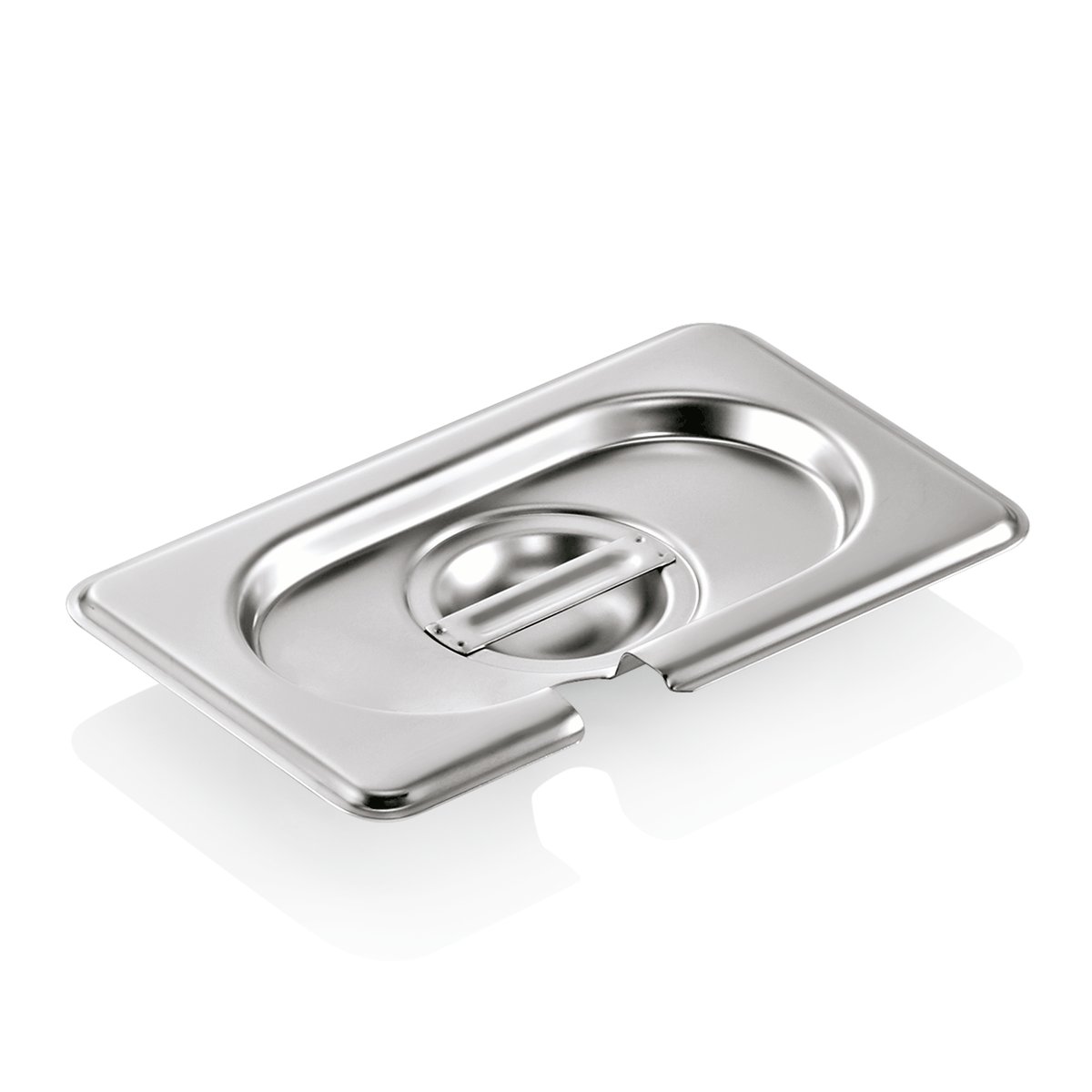GN 1/9 Deckel mit Löffelaussparung GN 90