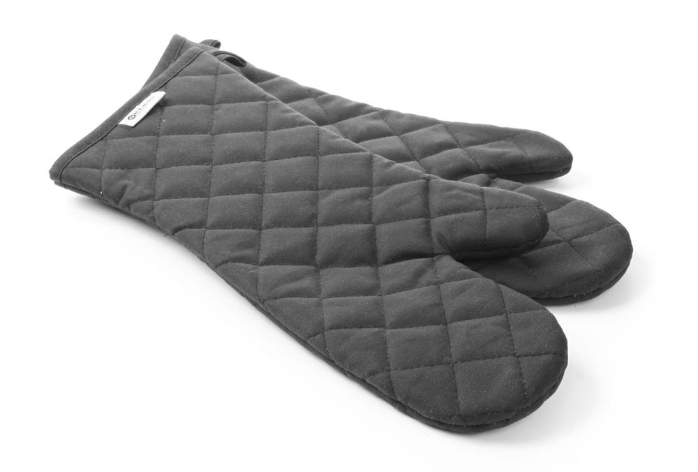 Ofenhandschuhe – 2 Stück, HENDI, Baumwolle mit feuerfester Beschichtung, 2 Stk., (L)380mm