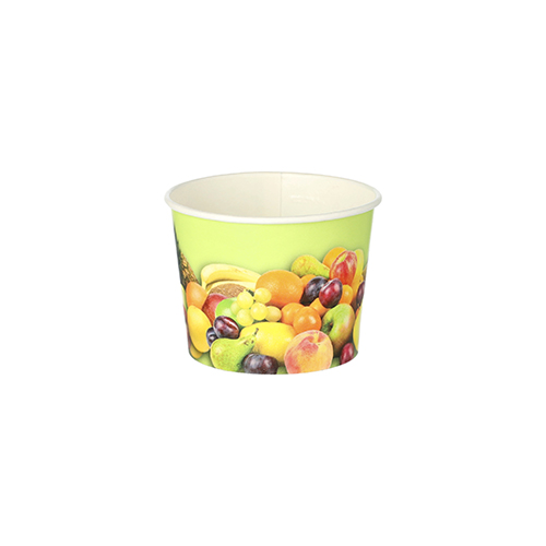 16000 Eisbecher, Pappe rund 100 ml Ø 7 cm · 5,3 cm "Früchte"