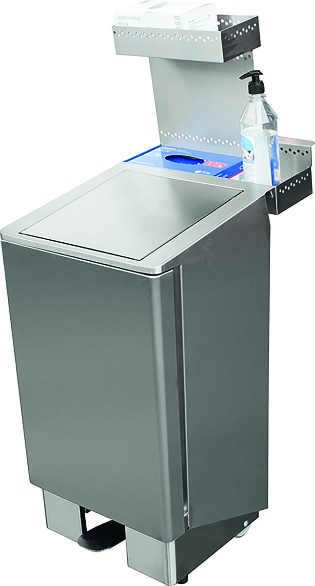 Edelstahlmülleimer90Liter,ModellJupiter
