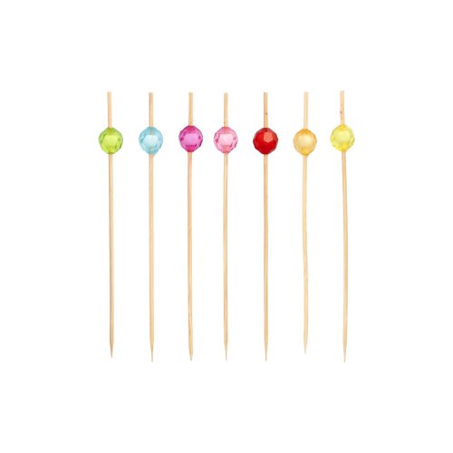 120000 Fingerfood - Picker 12 cm farbig sortiert "Pearl"