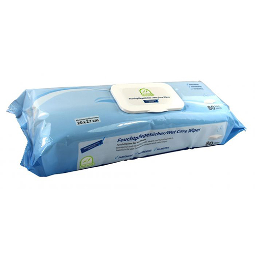 Medi-Inn® Feuchtpflegetücher 20 cm x 27 cm weiss
