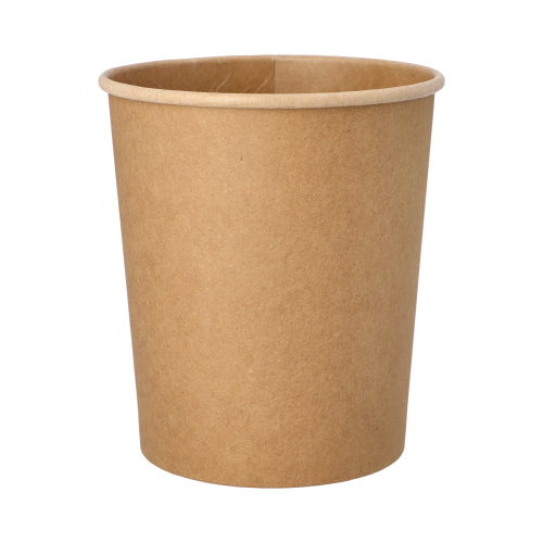 4000 Suppenbecher, Pappe rund 940 ml Ø 11,5 cm · 13 cm braun