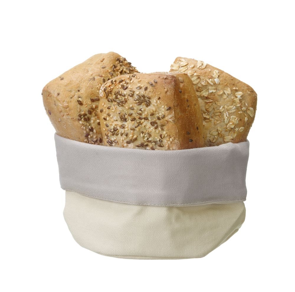Brottaschen, rund, HENDI, Dunkelgrau, ⌀250x(H)160mm