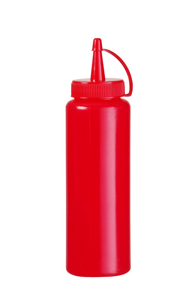 Spenderflaschen, HENDI, 0,2L, Rot, ⌀50x(H)185mm