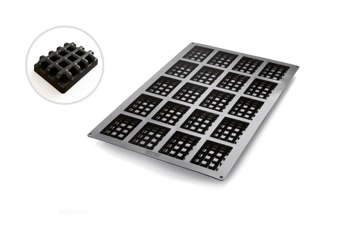 Silikonbackform - Waffel Silikonbackform - Waffel