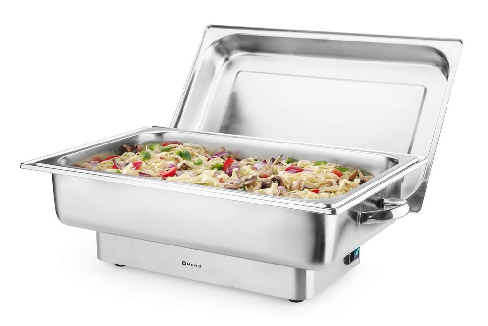 Chafing Dish Pollina, elektrisch, HENDI, Profi Line, 9L, 230V/850W, 610x450x(H)278mm
