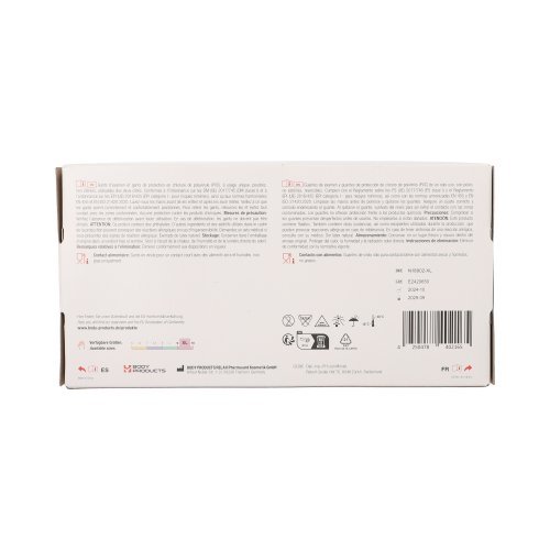 48000 "WORK-INN" Handschuhe, Vinyl gepudert "Light" transparent Größe XL