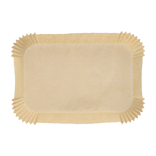 31000 Backpapiere 22 cm x 14 cm x 4,5 cm braun für Heißluftfritteusen