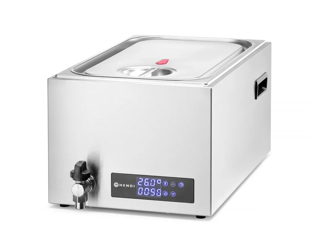 Sous-Vide-Gerät GN 1/1, 20L, 230V/600W, 350x680x(H)275mm