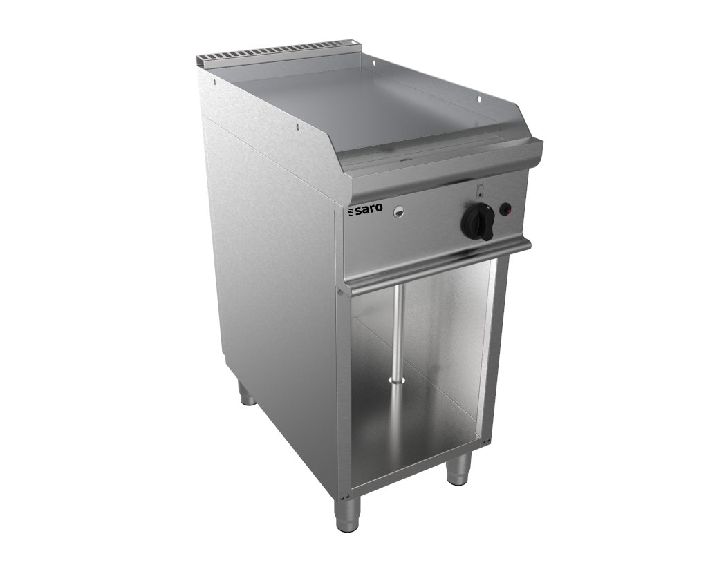 Gas-GriddleplattemitoffenemUnterbau,ModellE7/KTG1BAL