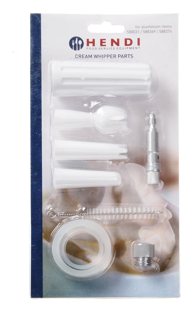 Ersatzteilset für Sahnespender, HENDI, Kitchen Line, Profi Line, 120x30x(H)240mm