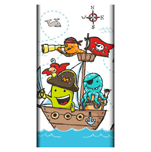765 Tischdecke, Papier 120 cm x 180 cm "Pirate Crew"