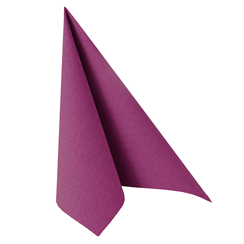 12000 Servietten "ROYAL Collection" 1/4-Falz 40 cm x 40 cm lila