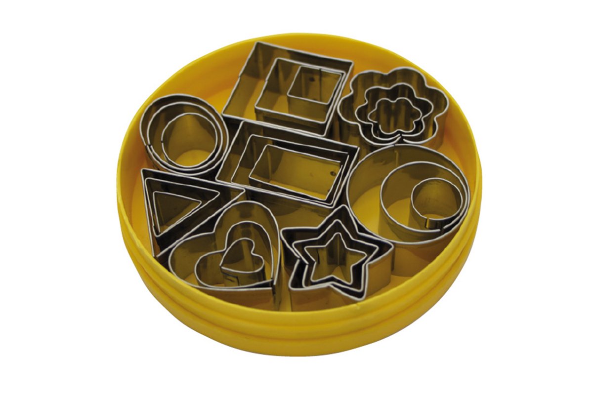 Dekor Ausstecher im Satz "Geometrie"