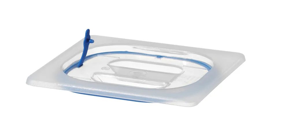Gastronorm Deckel, luftdicht verschließbar, GN 1/6, Transparent, 176x162mm