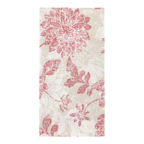 50 Servietten "ROYAL Collection" 1/8-Falz 40 cm x 40 cm bordeaux "Flowers" 12500 Servietten "ROYAL Collection" 1/8-Falz 40 cm x 40 cm bordeaux "Flowers"