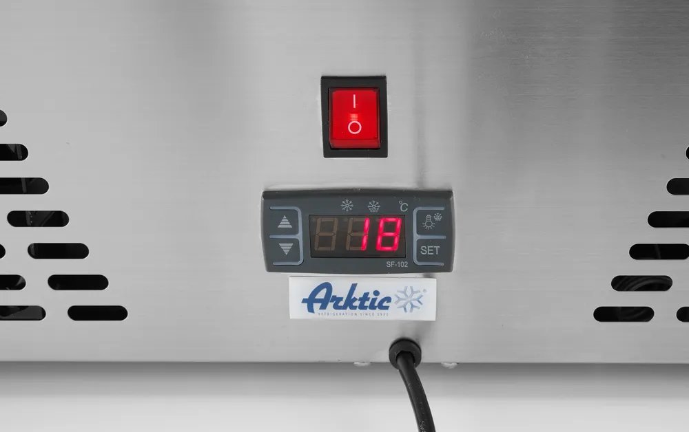 Aufsatz-Salatvitrine , Arktic, 67L, 230V/105W, 775x615x(H)235mm