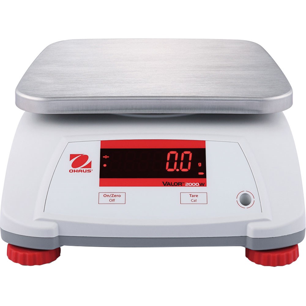 Wasserdichte Premium-Waage, Kapazität 6 kg, Teilung 2 g, 256x280x121 mm (BxTxH) Wasserdichte Premium-Waage, Kapazität 6 kg, Teilung 2 g, 256x280x121 mm (BxTxH)