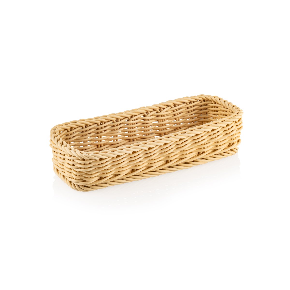 Besteckkorb 27 x 10 x 5 cm, hellbeige