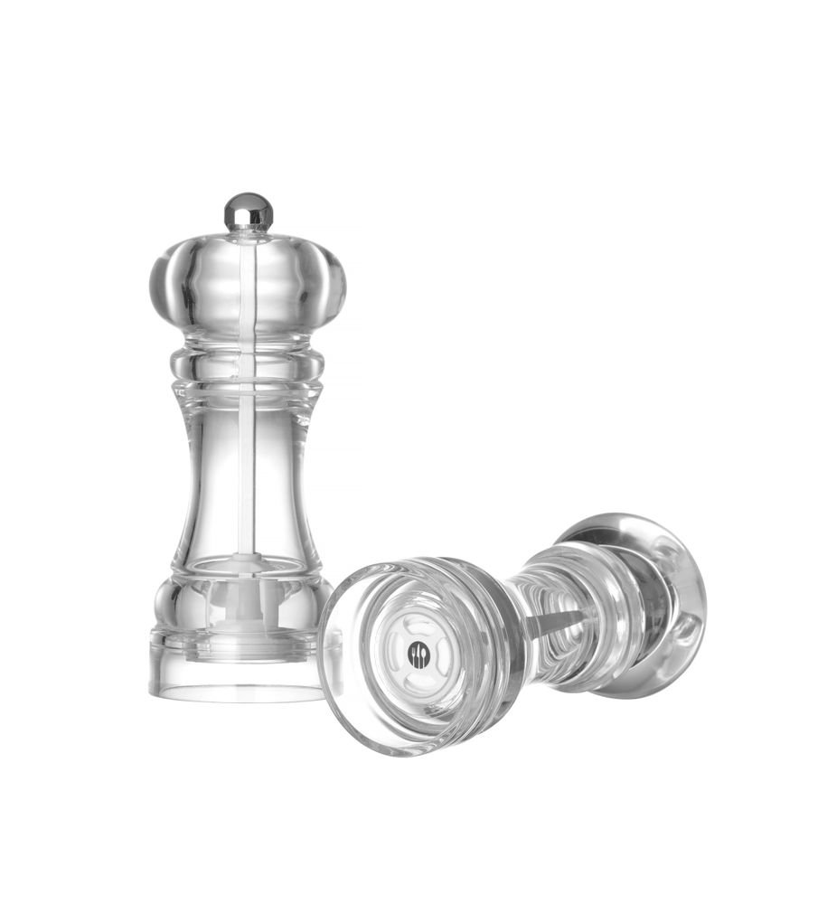 Salzmühle, HENDI, Salzmühle, Transparent, ⌀63x(H)180mm